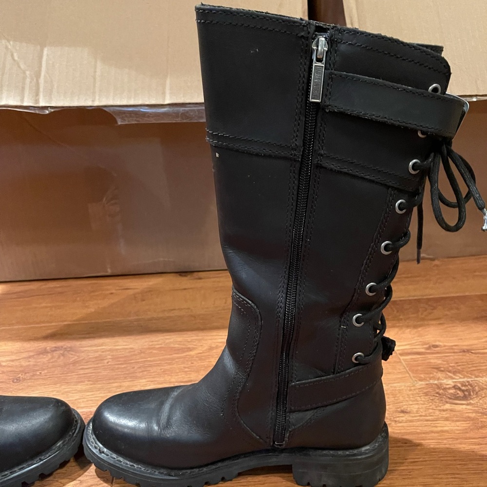 Harley Davidson Riding Boots - Picture 2 of 6